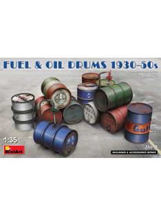 Miniart - Fuel & oil drums 1930-50s