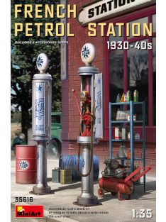 Miniart - French Petrol Station 1930-40S