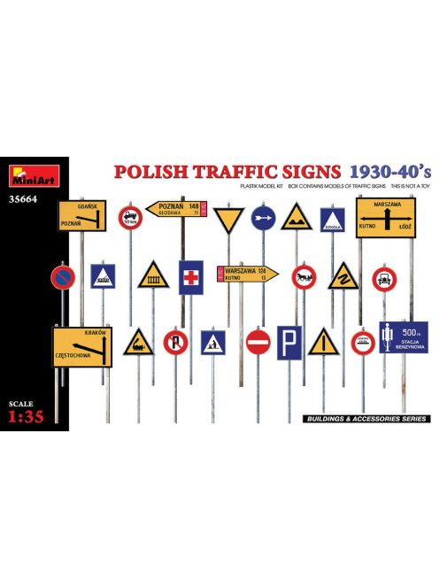 MiniArt - Polish Traffic Signs 1930-40's