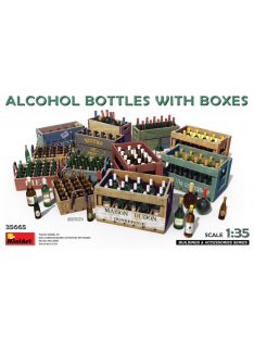 MiniArt - Alcohol Bottles w/Boxes