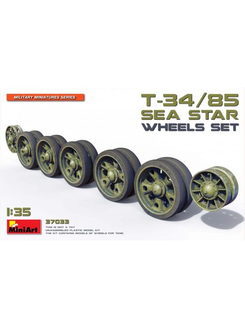 Miniart - T-34/85 Sea Star Wheels Set