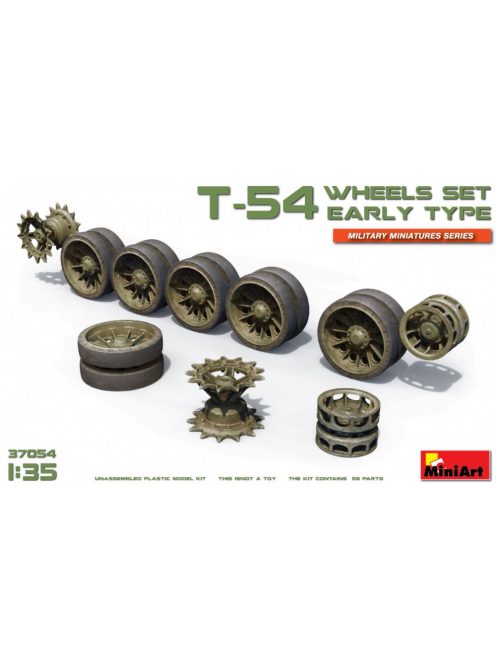 Miniart - T-54 Wheels Set.Early Type