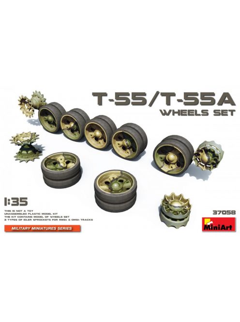 Miniart - T-55/T-55A Wheels Set