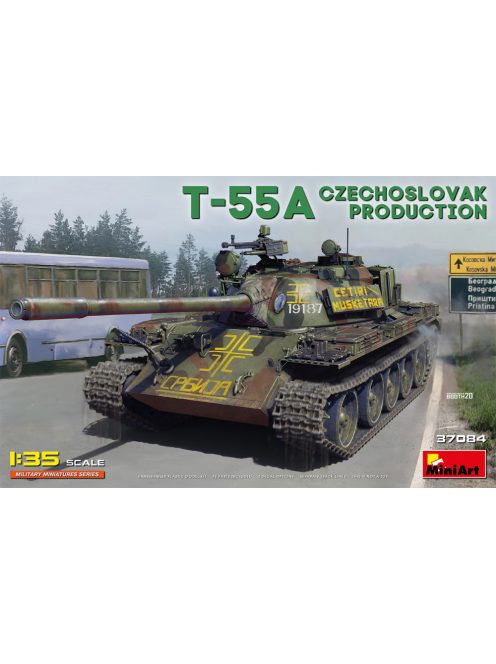 Miniart - T-55A Czechoslovak Production