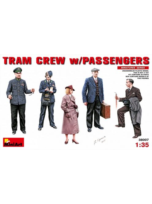 MiniArt - Tram Crew with Passengers