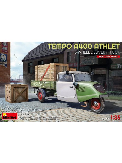 MiniArt - Tempo A400 Athlet 3-Wheel Delivery Truck