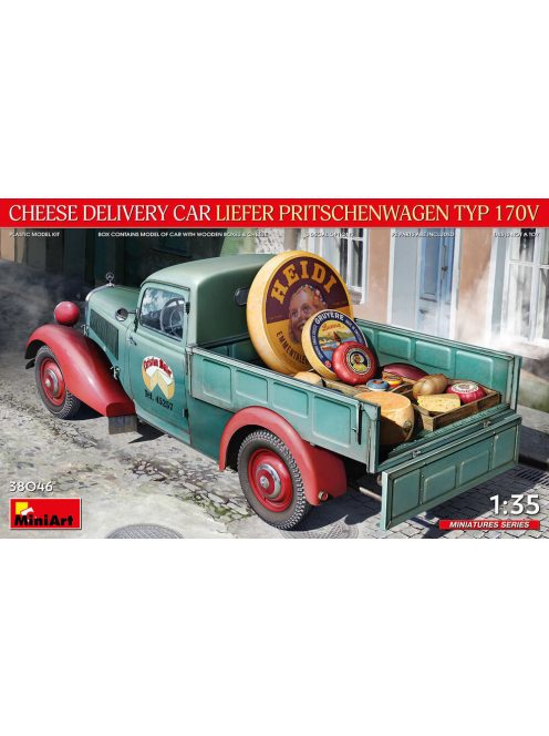 MiniArt - Cheese Delivery Car Liefer Pritschenwagen Typ 170V