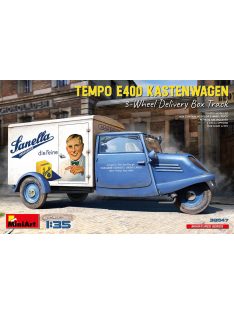 MiniArt - Tempo E400 Kastenwagen 3-Wheel Delivery Box Track