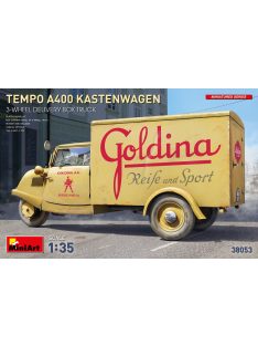 Miniart - Tempo A400 Kastenwagen 3-Wheel Delivery Box Truck