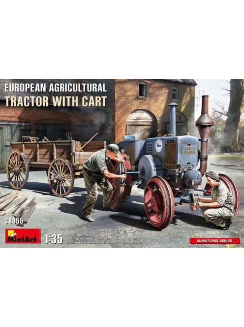 MiniArt - European Agricultural Tractor with Cart