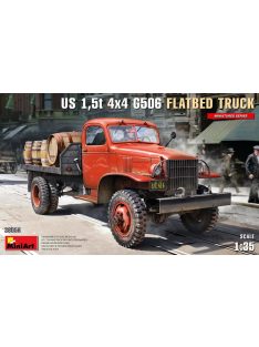 MiniArt - Us 1,5T 4X4 G506 Flatbed Truck