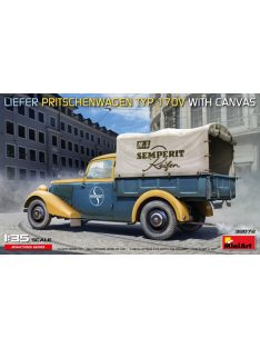 MiniArt - Liefer Pritschenwagen Typ 170V with Canvas