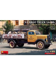 MiniArt - 1:35 3t Cargo Truck 3,6-36S. Pritsche-Normal-Type