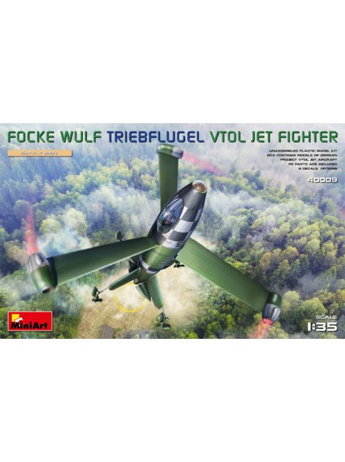 Miniart - Focke Wulf Triebflugel (VTOL) Jet Fighter