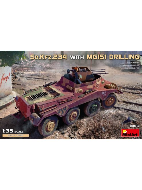 MiniArt - Sd.Kfz.234 with MG151 Drilling