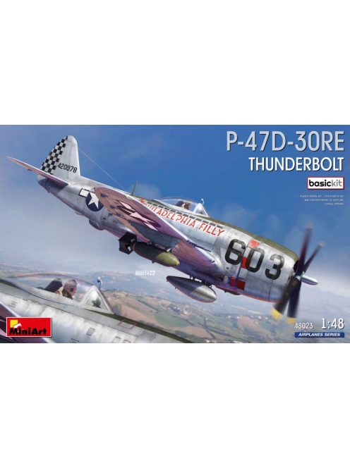 Miniart - P-47D-30RE Thunderbolt. Basic Kit