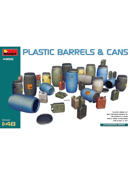 MiniArt - Plastic Barrels & Cans