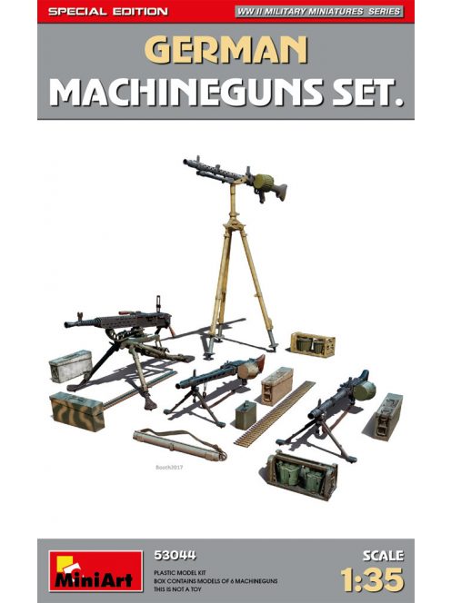 MiniArt - 1/35 GERMAN MACHINEGUNS SET. SPECIAL EDITION