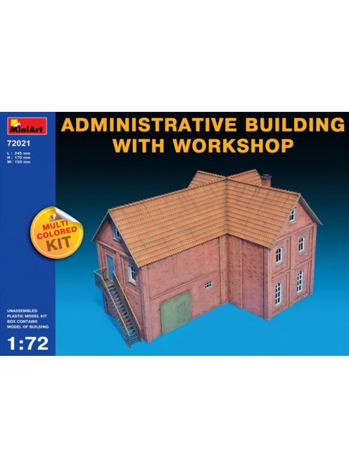 MiniArt - Administrative Building with Workshop