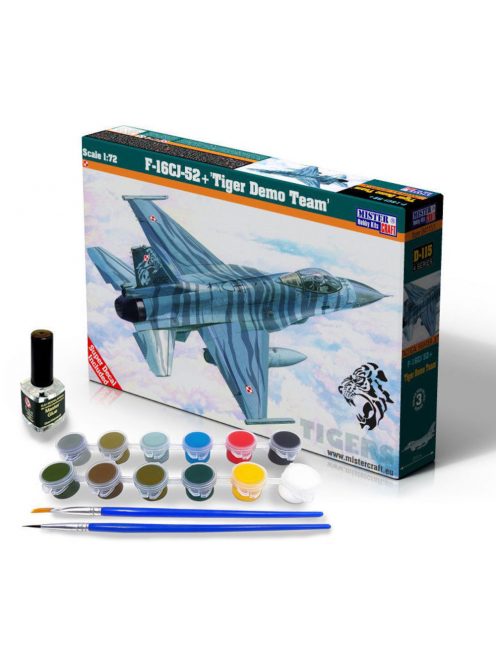 Mistercraft - F-16CJ-52+Tiger Demo Team  SUPER SET