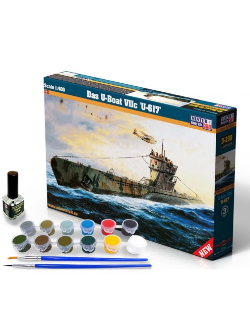 Mistercraft - Das U-Boot VIIC   U-617  START SET