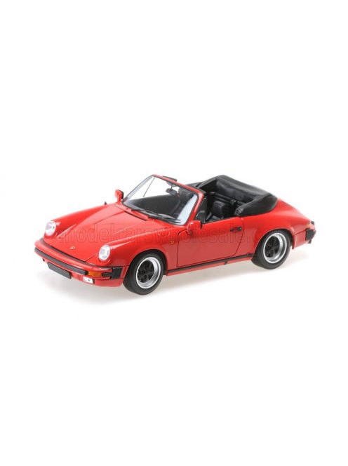 Minichamps - PORSCHE 911 3.2 CARRERA CABRIOLET 1983 RED