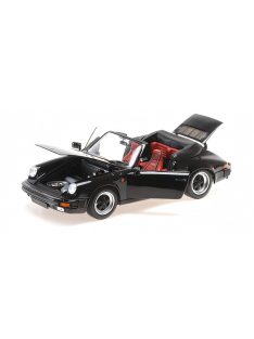 Minichamps - PORSCHE 911 3.2 CARRERA CABRIOLET 1983 BLACK