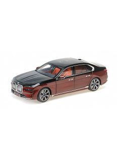 Minichamps - BMW 7-SERIES i7 (G70 BEV) 2023 BLACK RED