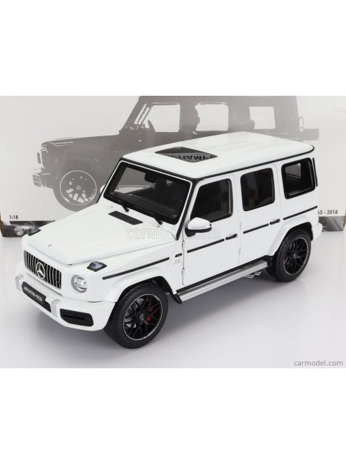 Minichamps - Mercedes Benz G-Class Amg G63 (W463) V8 Biturbo 2018 White