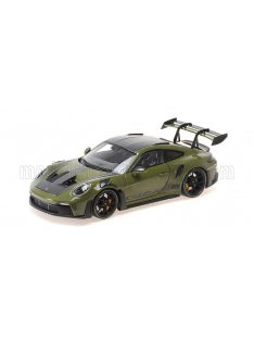   Minichamps - PORSCHE 911 992 GT3 RS COUPE 2024 - BLACK WHEELS NATO OLIVE BLACK