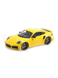   Minichamps - 1:18 Porsche 911 (992) Turbo S Coupe Sport Design - 2021 - Yellow