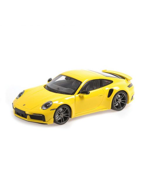 Minichamps - 1:18 Porsche 911 (992) Turbo S Coupe Sport Design - 2021 - Yellow