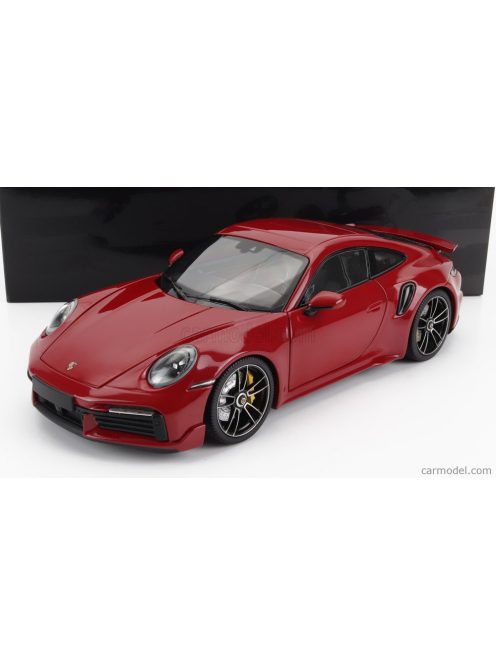 Minichamps - Porsche 911 992 Turbo S Coupe Sport Design 2021 Red