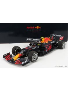   Minichamps - Red Bull F1 Rb16B Honda Ra620H Team Aston Martin N 11 3Rd French Gp 2021 Sergio Perez Matt Blue Yellow Red