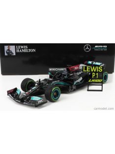   Minichamps - Mercedes Gp F1  W12 Mercedes M12 Eq Power+ Team Amg Petronas Motorsport Formula One N 44 Winner Sotchi Russian Gp 2021 Lewis Hamilton - 100Th Victory F1 Black Green