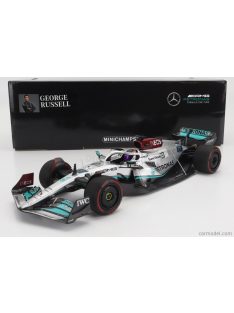   Minichamps - Mercedes Gp F1 W13E Team Mercedes-Amg Petronas F1 N 63 Spain Gp 2022 George Russel Silver Green