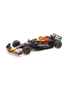   Minichamps - RED BULL F1  RB19 TEAM ORACLE RED BULL RACING N 11 4th ABU DHABI GP 2023 SERGIO PEREZ MATT BLUE