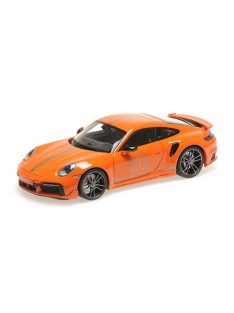   Minichamps - 1:18 Porsche 911 (992) Turbo S Coupe Sport Design - 2021 - Orange