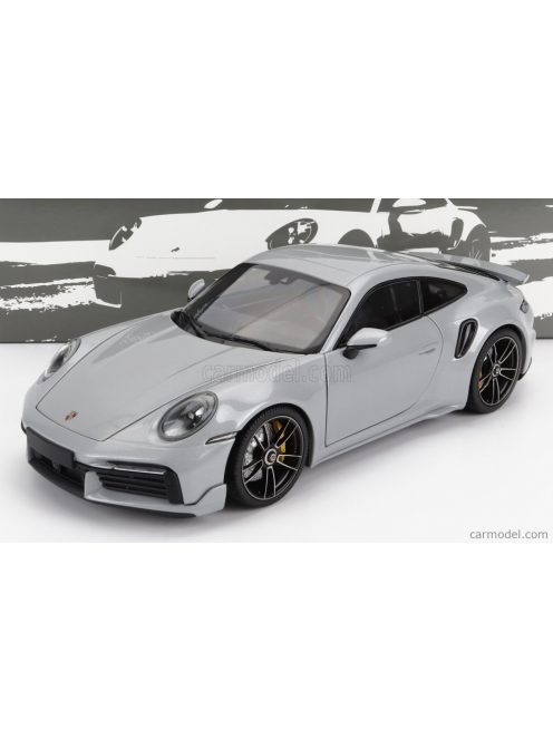 Minichamps - Porsche 911 992 Turbo S Coupe Sport Design 2021 Silver