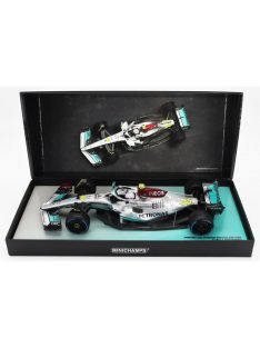   Minichamps - MERCEDES GP F1 W13E TEAM MERCEDES-AMG PETRONAS F1 N 44 8th MONACO GP 2022 LEWIS HAMILTON SILVER GREEN