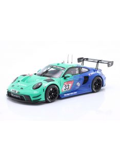   Minichamps - PORSCHE 911 992 GT3 R TEAM FALKEN MOTORSPORTS N 33 24h NURBURGRING 2023 KLAUS BACHLER - SVEN MULLER - ALESSIO PICARIELLO GREEN BLUE