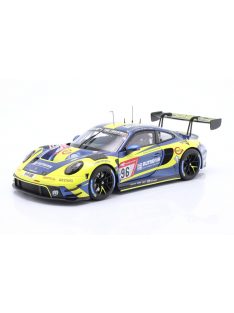   Minichamps - PORSCHE 911 992 GT3 R TEAM RUTRONIK RACING N 96 5th 24h NURBURGRING 2023 DENNIS OLSEN - MATTEO CAIROLI - JULIEN ANDLAUER YELLOW BLUE