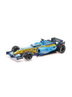   Minichamps - RENAULT F1  R25 TEAM RENAULT F1 N 2 WINNER AUSTRALIAN GP 2005 GIANCARLO FISICHELLA LIGHT BLUE YELLOW