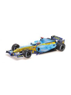   Minichamps - RENAULT F1  R25 TEAM RENAULT N 1 WORLD CHAMPION WINNER SAN MARINO ITALY GP 2005 FERNANDO ALONSO LIGHT BLUE YELLOW