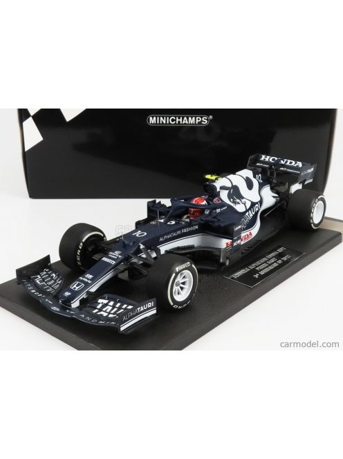 Minichamps - Alpha Tauri F1 At02 Honda Ra620H Team Alpha Tauri N 10 3Rd Azerbaijan Gp 2021 Pierre Gasly White Blue