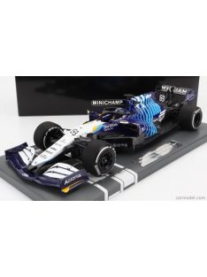   Minichamps - Williams F1 Fw43B Mercedes M12 Eq Power+ Team Williams Racing N 63 Saudi Arabia Gp 2021 George Russel White Light Blue