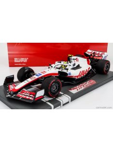   Minichamps - Haas F1 Vf-22 Ferrari Team Haas N 47 Bahrain Gp 2022 Mick Schumacher White Black Red