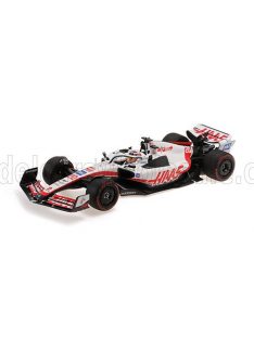   Minichamps - HAAS F1  VF-22 TEAM HAAS N 20 POLE POSITION BRAZILIAN GP 2022 KEVIN MAGNUSSEN WHITE BLACK RED