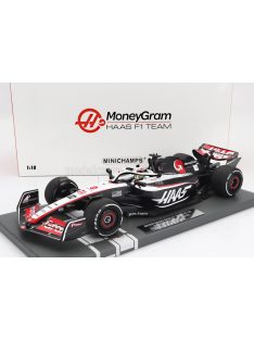   Minichamps - HAAS F1  FW23 TEAM MONEYGRAM HAAS N 20 SEASON 2023 KEVIN MAGNUSSEN WHITE BLACK RED