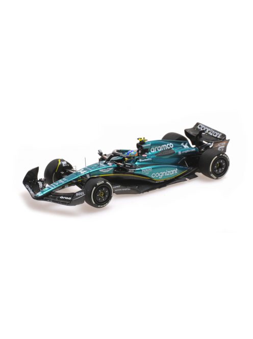 Minichamps - 1:18 ASTON MARTIN ARAMCO COGNIZANT FORMULA ONE TEAM AMR23 – FERNANDO ALONSO – 3RD SAUDI ARABIAN GP 2023 - L.E. 612 pcs. - MINICHAMPS